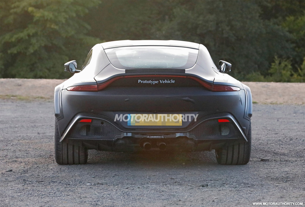 2023 Aston Martin V12 Vantage spy shots - Photo credit: S. Baldauf/SB-Medien 2023 Aston Martin V12 Vantage spy shots - Photo credit: S. Baldauf/SB-Medien