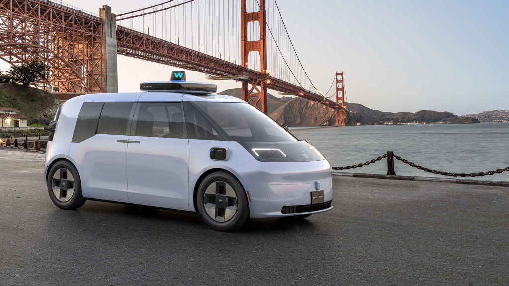 Zeekr shuttle for Waymo self-driving service