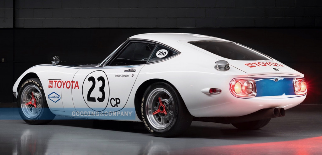 1967 Toyota-Shelby 2000 GT (photo via Gooding & Company) 1967 Toyota-Shelby 2000 GT (photo via Gooding & Company)