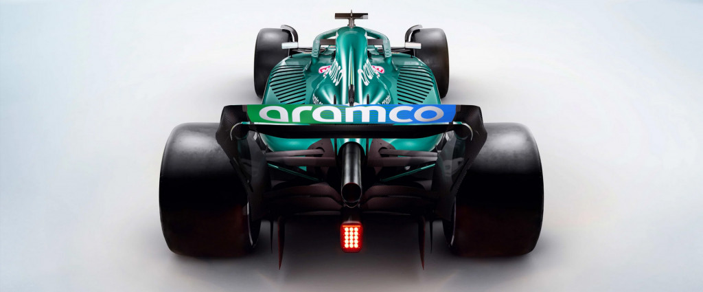 2022 Aston Martin AMR22 Formula One race car