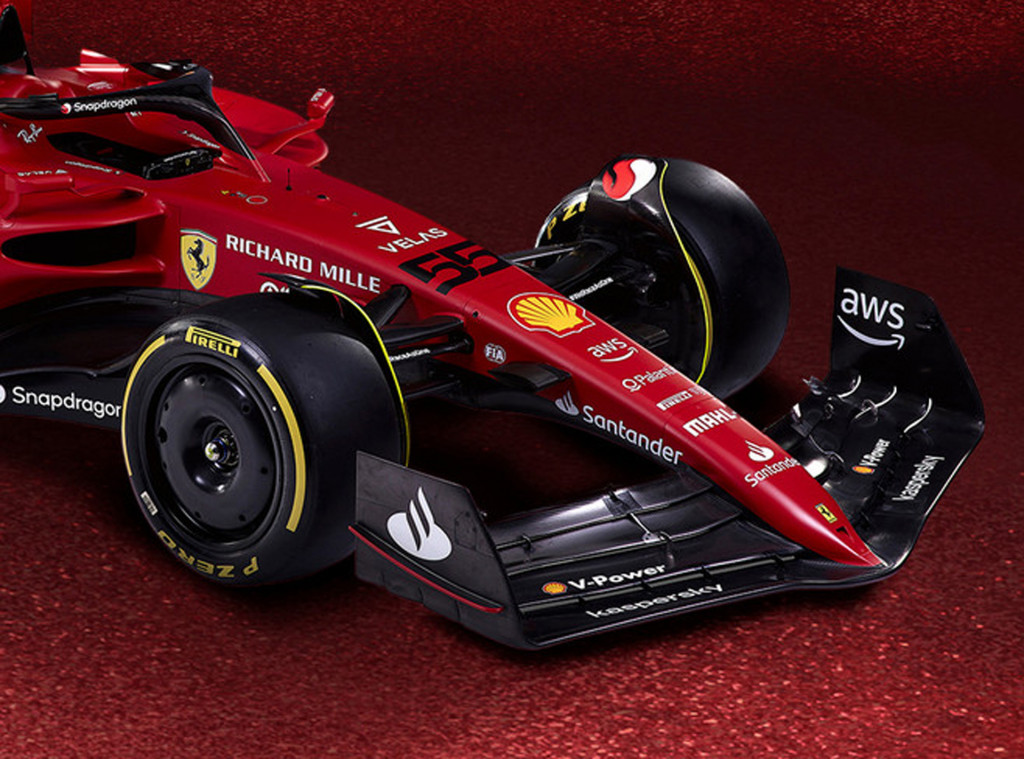 2022 Ferrari F1-75 Formula One race car
