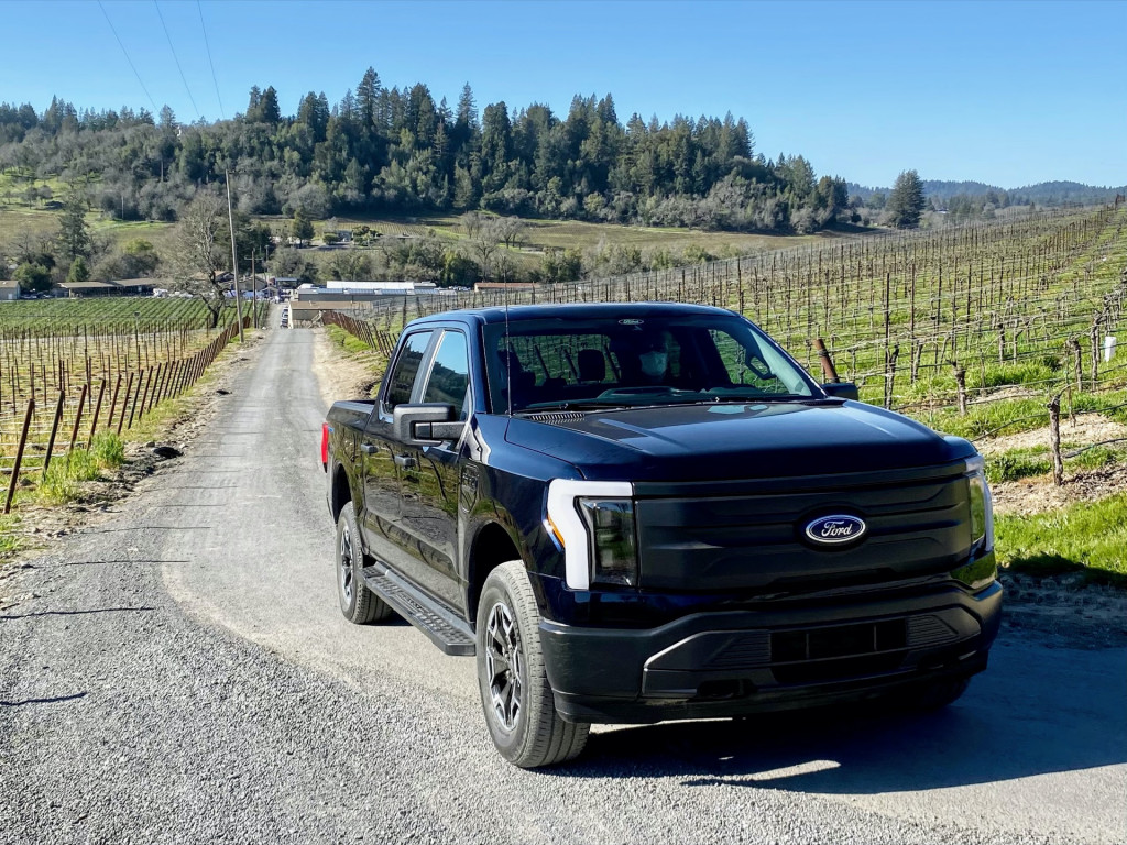 2022 Ford F-150 Lightning Pro  -  First ride