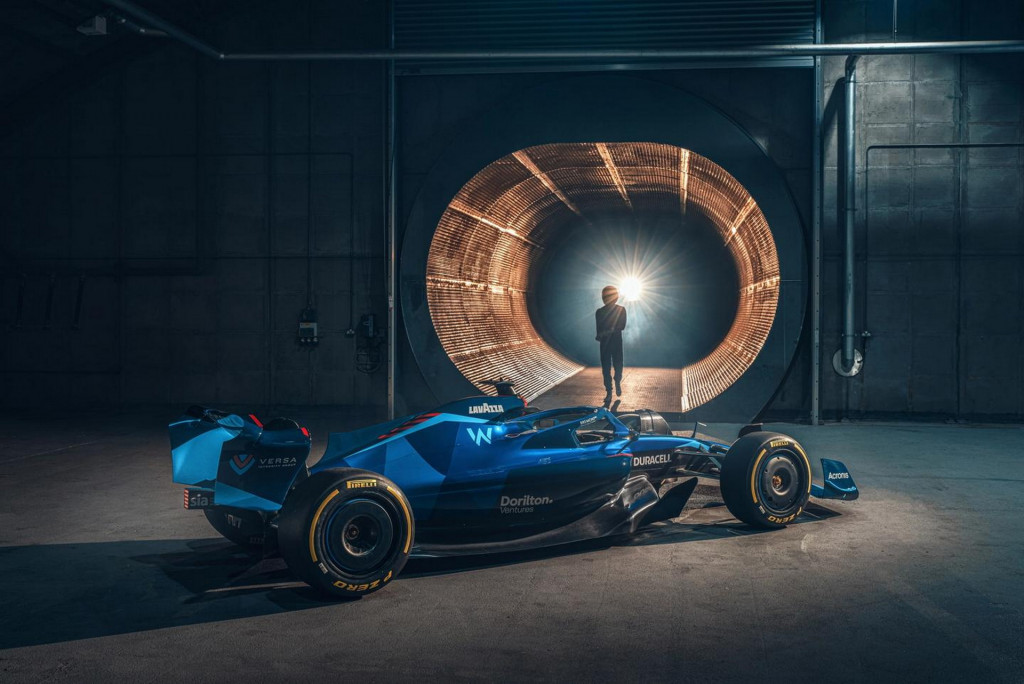 2022 Williams FW44 Formula One race car