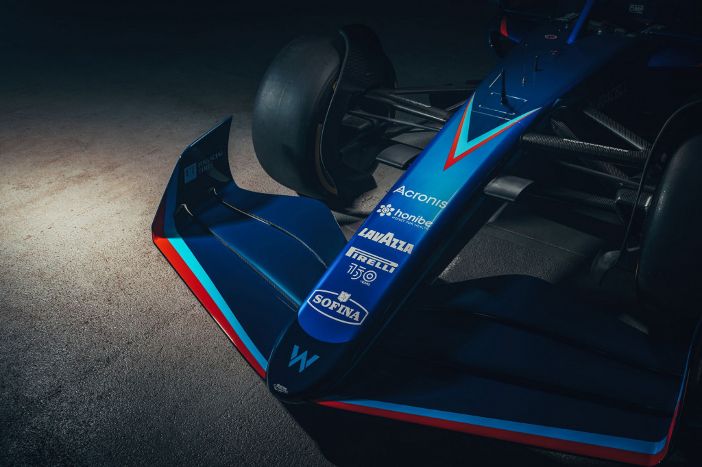 2022 Williams FW44 Formula One race car