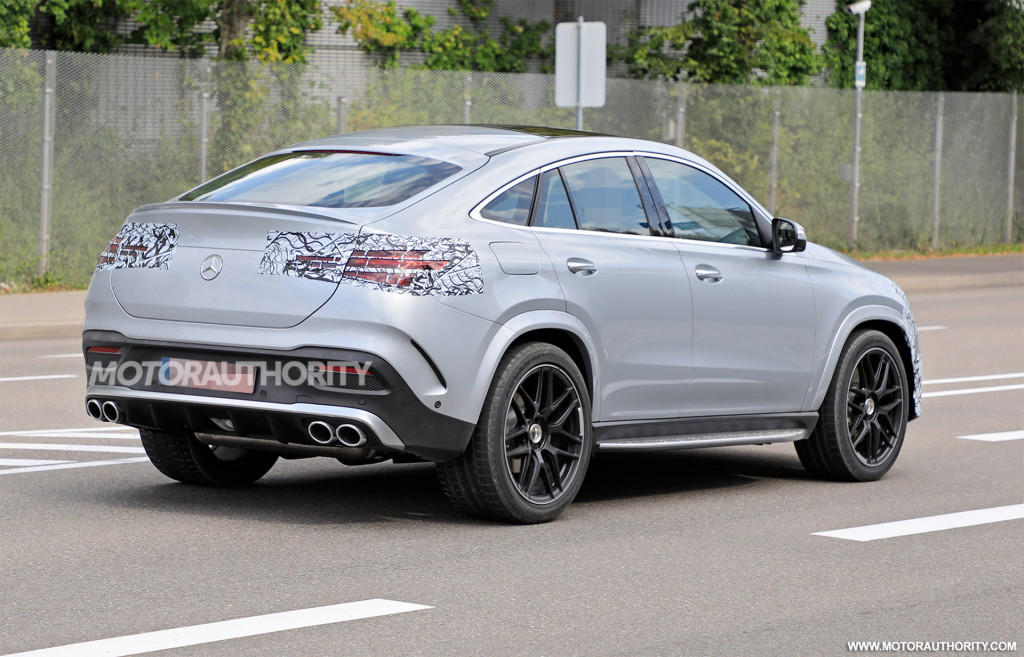 2024 Mercedes-Benz AMG GLE 53 Coupe facelift spy shots - Photo credit: S. Baldauf/SB-Medien