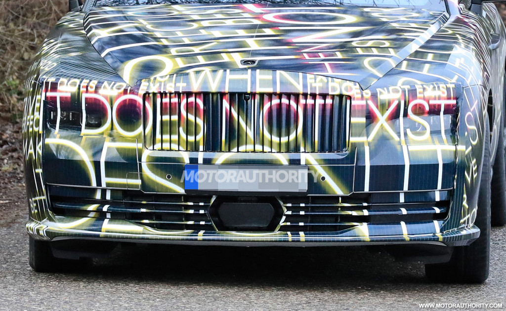 2024 Rolls-Royce Spectre spy shots - Photo credit: S. Baldauf/SB-Medien