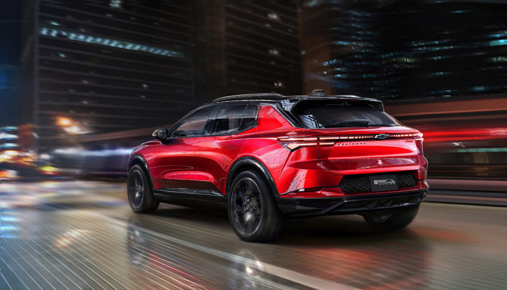 2024 Chevrolet Equinox EV teaser