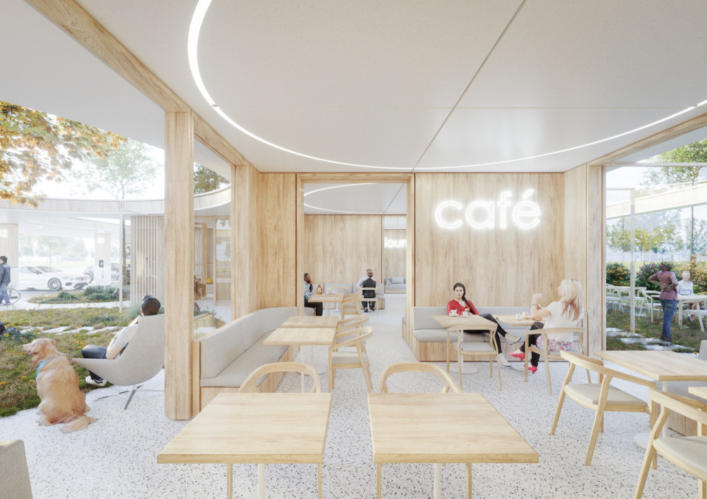 Electric fueling station of the future  -  “Plug and Play,” Pavlo Babiienko, Germany