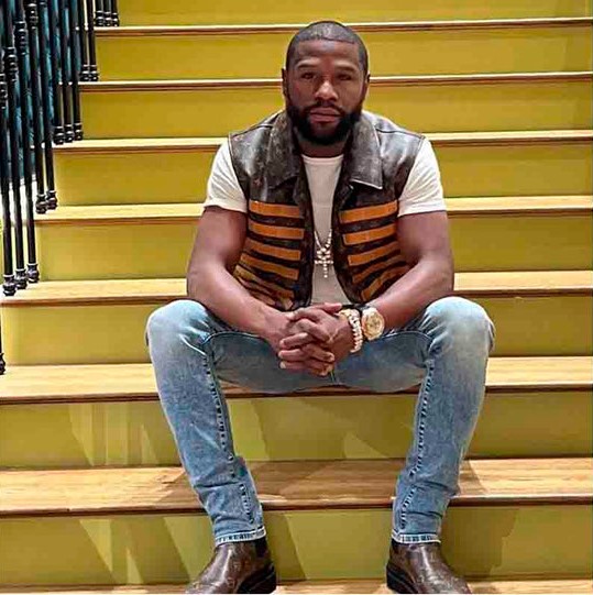 Former boxing champion Floyd Mayweather – Photo courtesy of The Money Team Racing