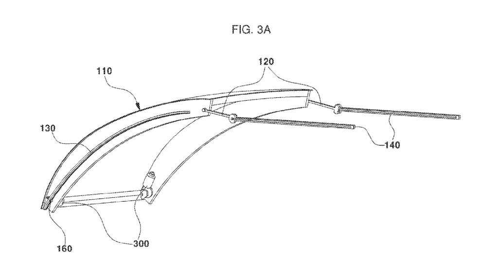 Hyundai sliding tailgate patent image Hyundai sliding tailgate patent image