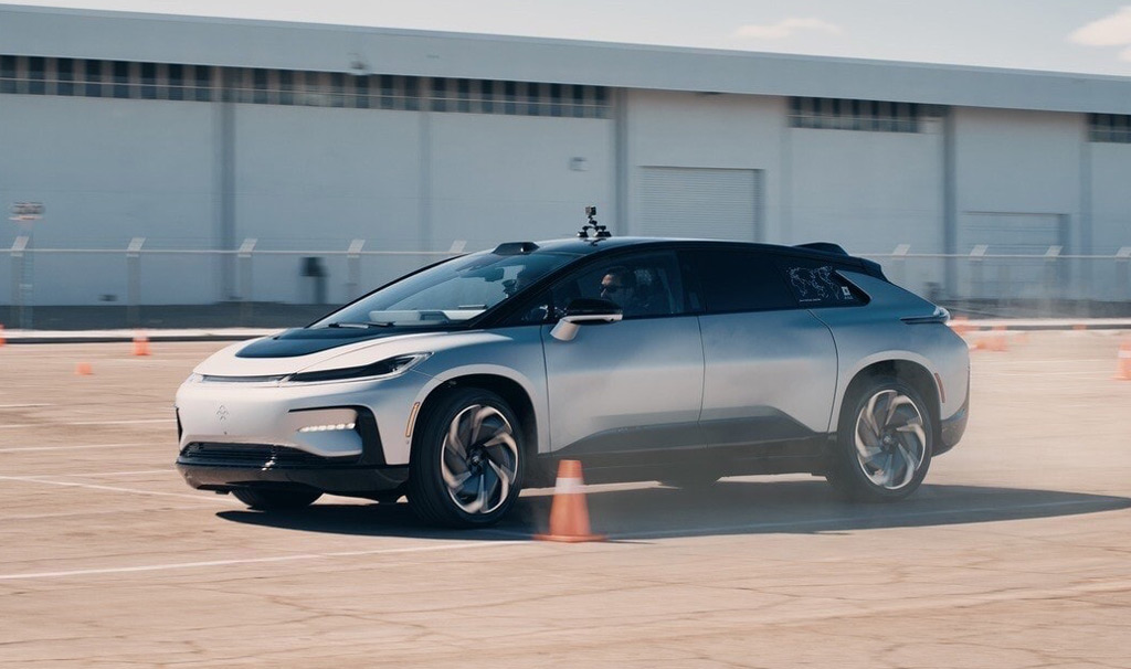 Production-intent Faraday Future FF91 Production-intent Faraday Future FF91