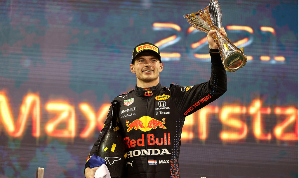 Red Bull Racing's Max Verstappen at the 2021 Formula One Abu Dhabi Grand Prix