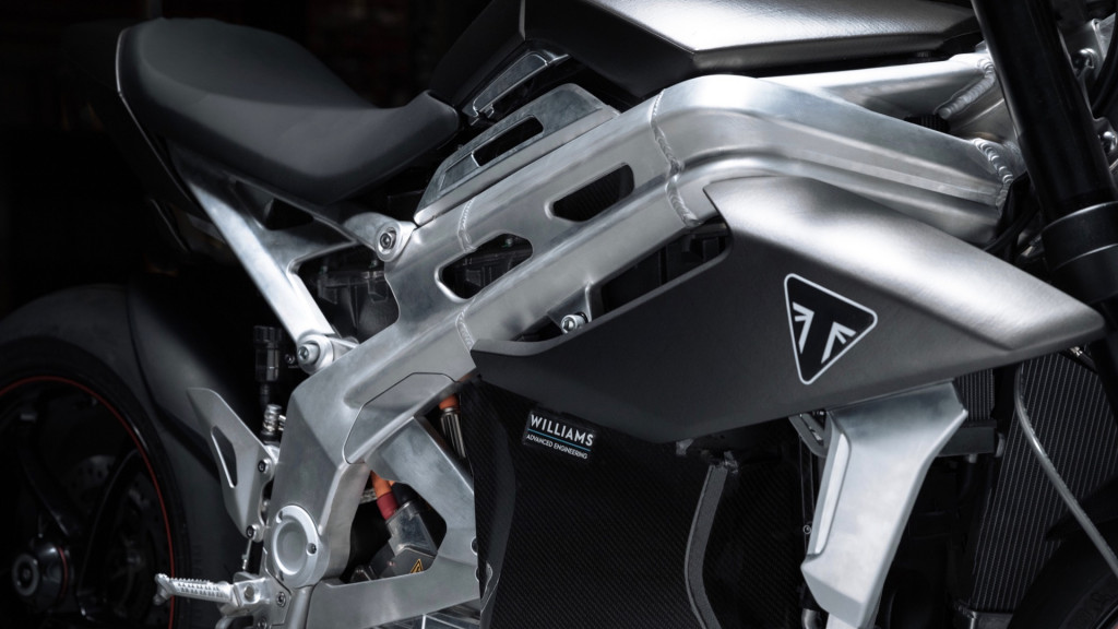 Triumph TE-1 electric motorcycle prototype