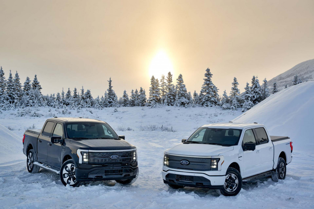 2022 Ford F-150 Lightning cold-weather testing in Alaska