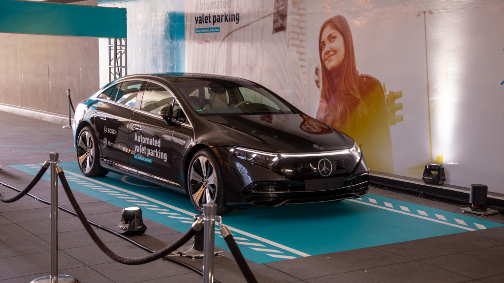 Mercedes-Benz EQS Automated Valet Test