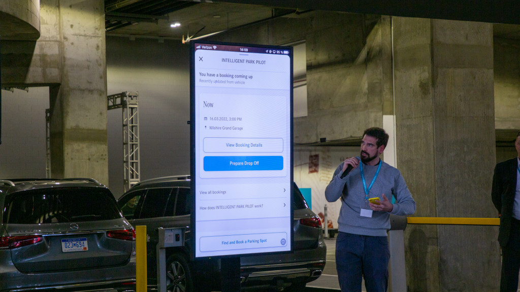 Mercedes-Benz EQS Automated Valet Test