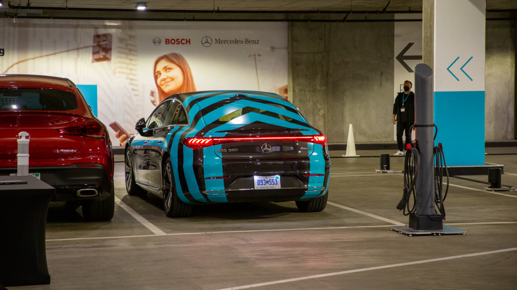 Mercedes-Benz EQS Automated Valet Test