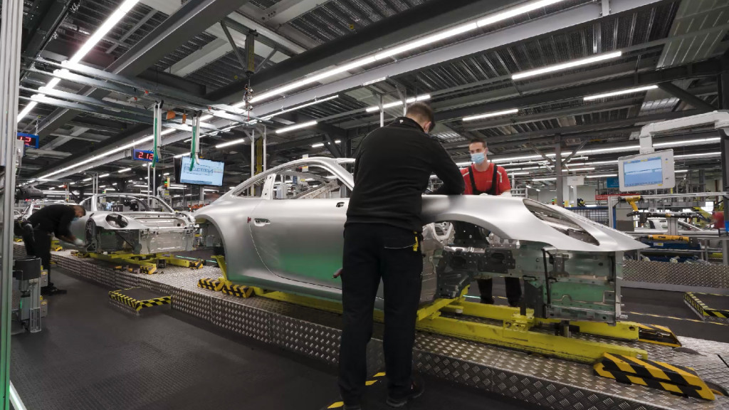 2022 Porsche 911 GT3 Paint to Sample factory photo
