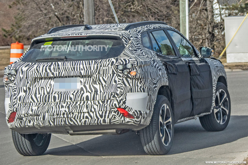 2024 Chevrolet coupe-like crossover spy shots - Photo credit: S. Baldauf/SB-Medien
