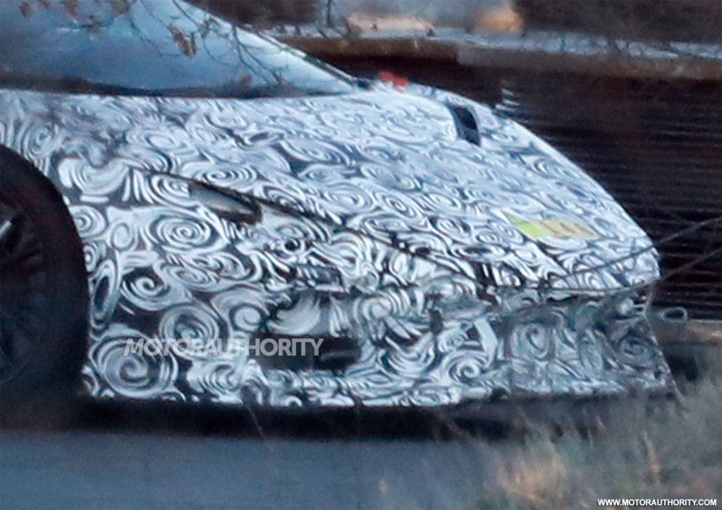 2023 Lamborghini Aventador successor spy shots - Photo credit: S. Baldauf/SB-Medien
