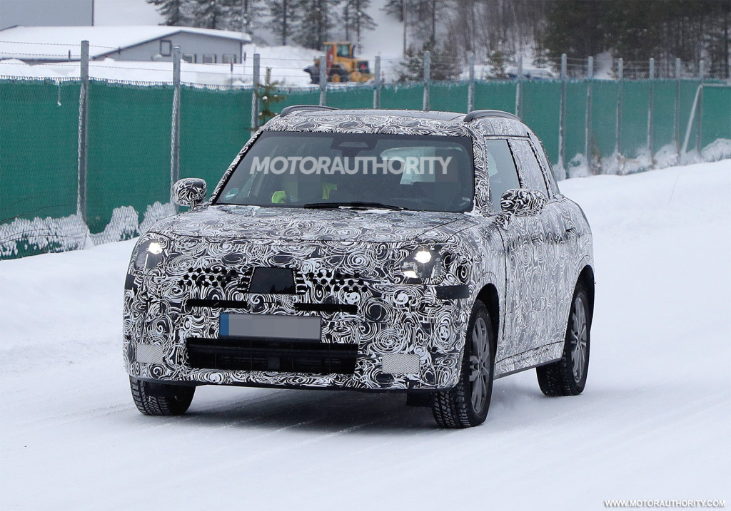 2024 Mini Countryman spy shots - Photo credit: S. Baldauf/SB-Medien