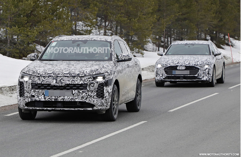2025 Audi Q5 spy shots - Photo credit: S. Baldauf/SB-Medien