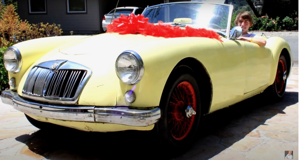 Daniel Harrison's 1958 MG A on Jay Leno's Garage