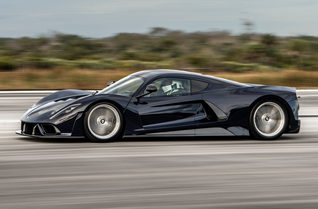 Hennessey Venom F5 high-speed testing