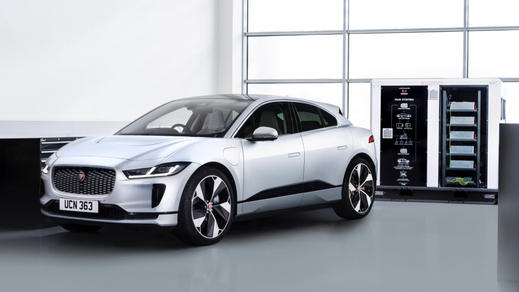 Jaguar I-Pace and Pramac Off-Grid Energy Storage System