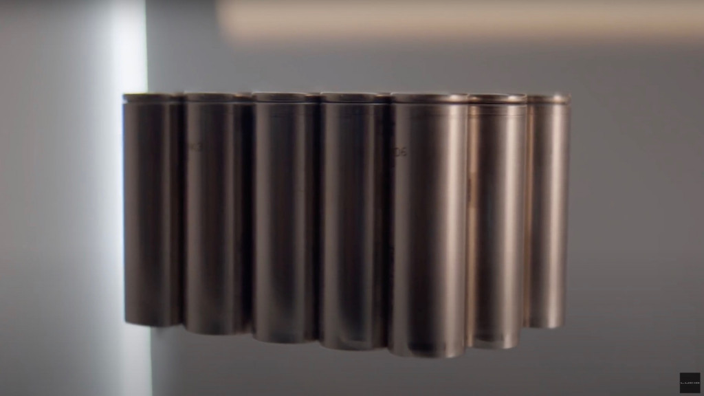 Lucid Air battery cells