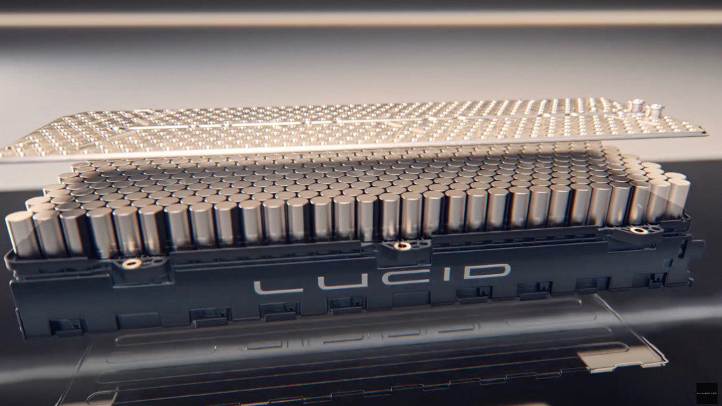 Lucid Air battery module