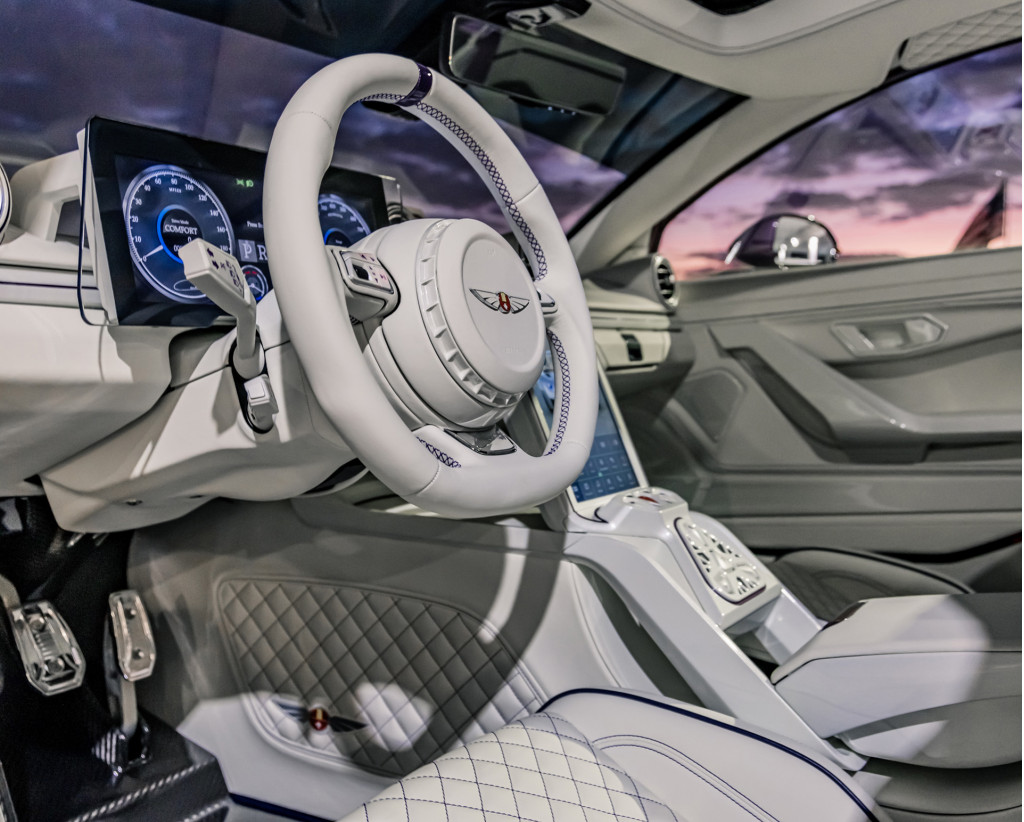 Michael Fux takes delivery of Hispano-Suiza Carmen Boulogne