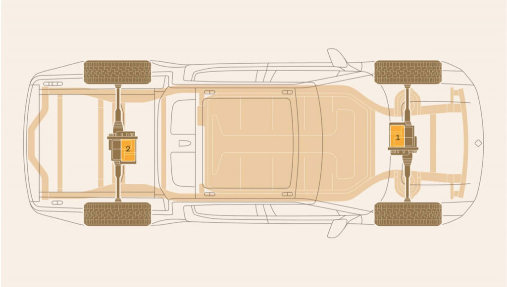 Rivian R1T dual-motor AWD Chassis