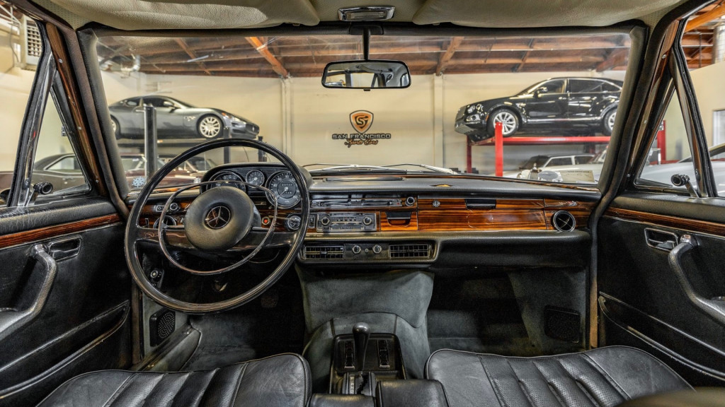 Steve McQueen's 1972 Mercedes-Benz 300SEL 6.3 (photo via Bring a Trailer)