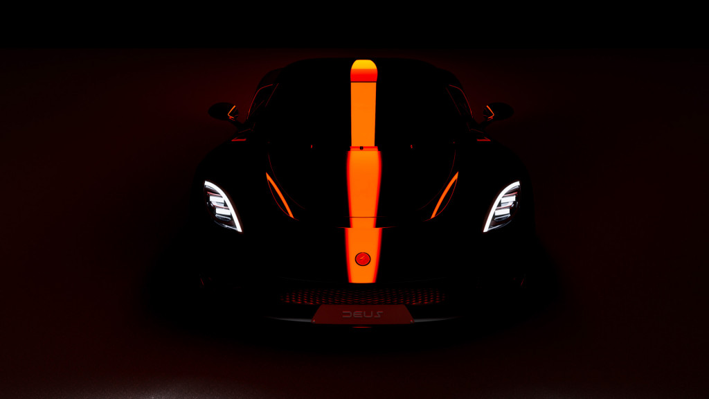Teaser for Deus Vayanne debuting at 2022 New York auto show