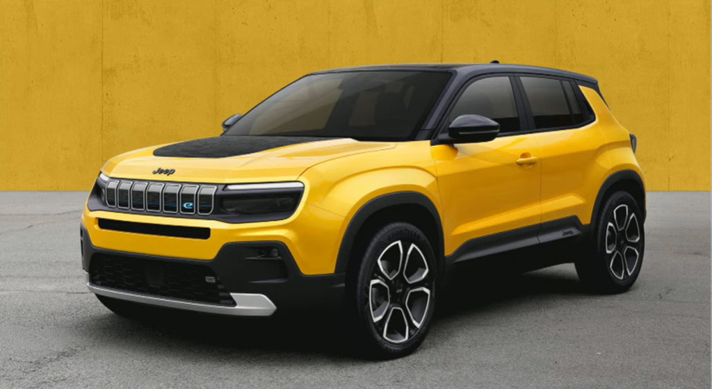 Teaser for electric Jeep due in first half of 2023