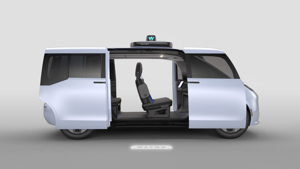 Zeekr shuttle for Waymo self-driving service Zeekr shuttle for Waymo self-driving service