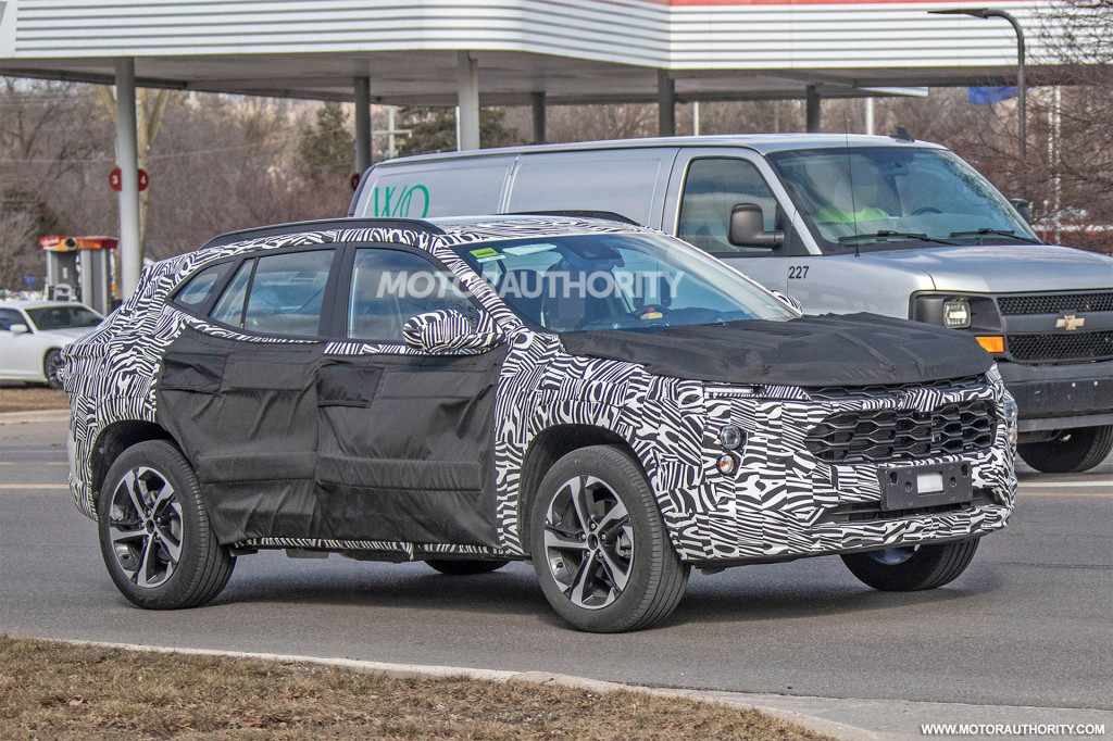 2024 Chevrolet coupe-like crossover spy shots - Photo credit: S. Baldauf/SB-Medien