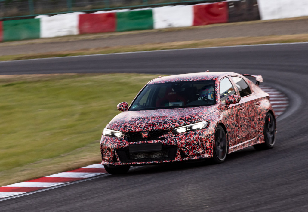 2023 Honda Civic Type R prototype testing at Suzuka International Racing Course 2023 Honda Civic Type R prototype testing at Suzuka International Racing Course