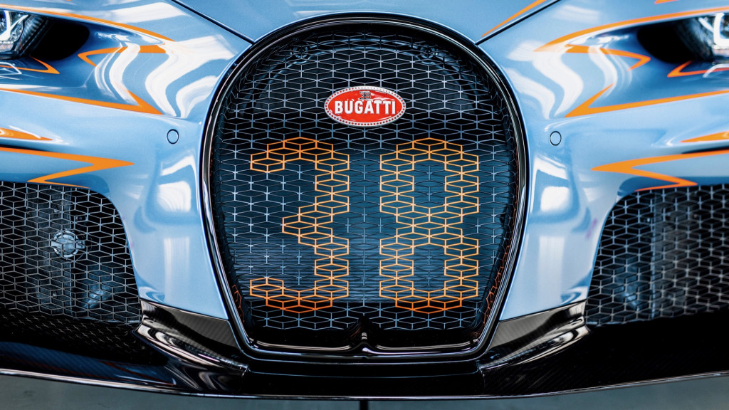 Bugatti Chiron Super Sport Vagues de Lumière paintwork