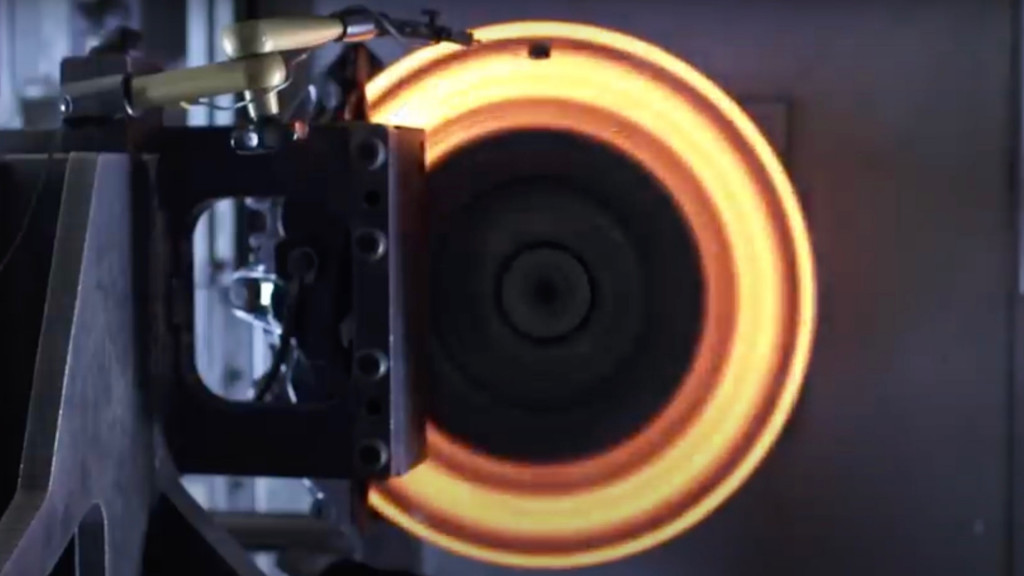 Carbon ceramic brakes (from Engineering Explained video)