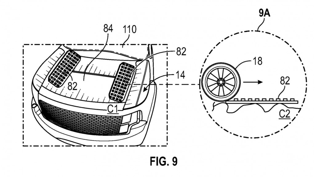 Ford integrated sand ladder patent image Ford integrated sand ladder patent image