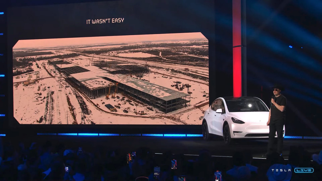 Giga Texas opening  -  April 2022