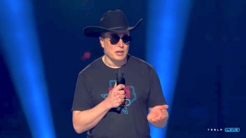Giga Texas opening  -  Elon Musk