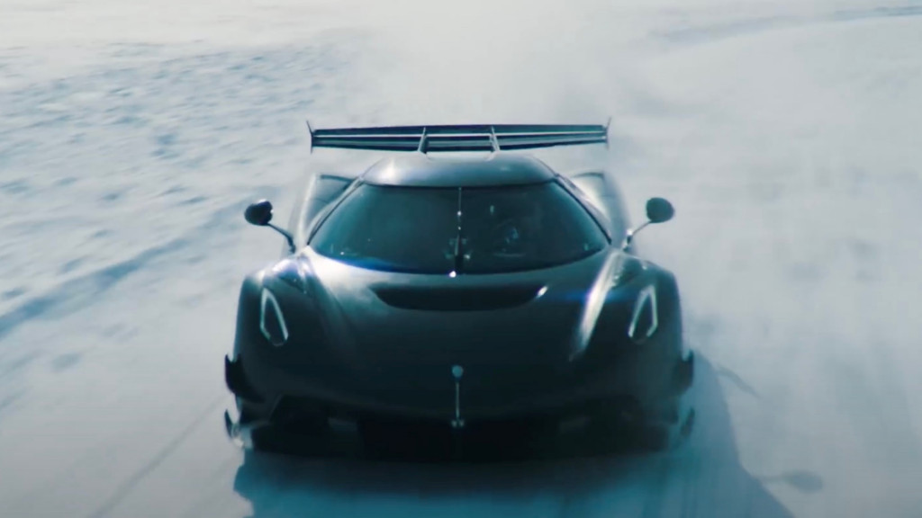Koenigsegg Jesko in Arjeplog, Sweden