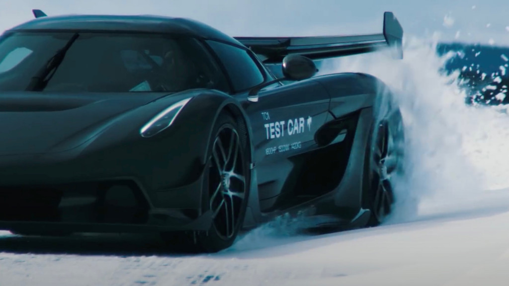 Koenigsegg Jesko in Arjeplog, Sweden