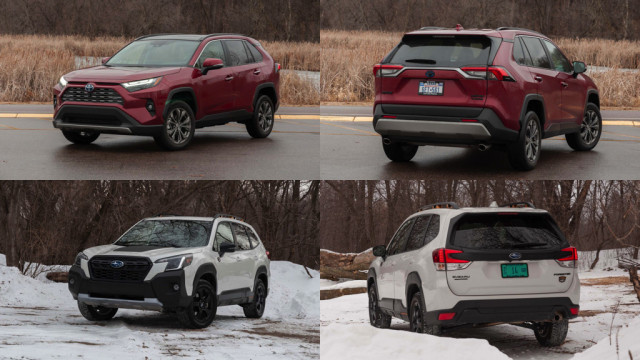 2022 Toyota RAV4 vs. 2022 Subaru Forester: Compare Crossover SUVs