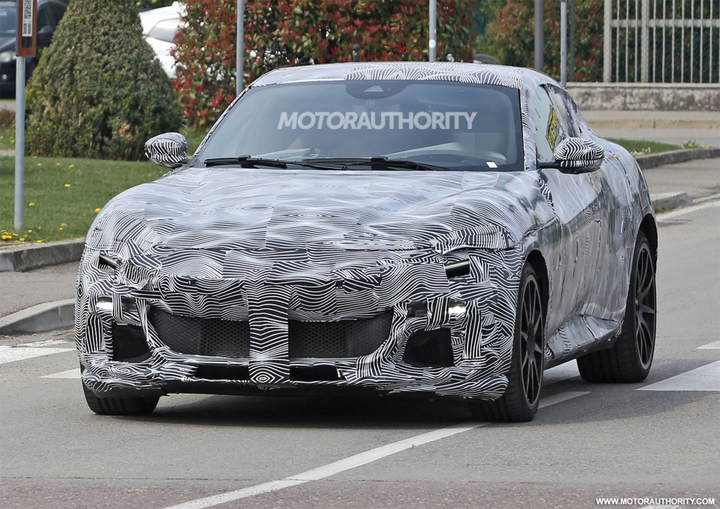 2023 Ferrari Purosangue spy shots - Photo credit: S. Baldauf/SB-Medien