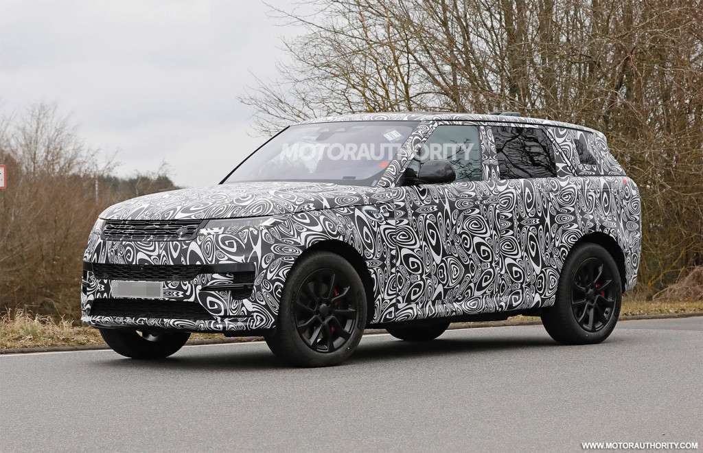 2023 Land Rover Range Rover Sport spy shots - Photo credit: S. Baldauf/SB-Medien