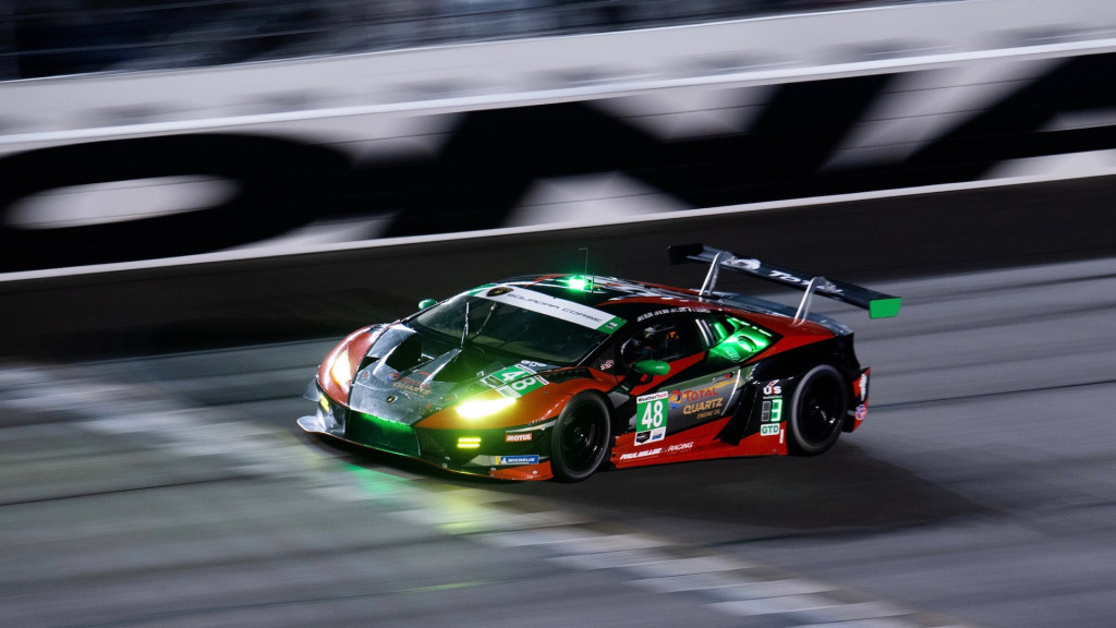 #48 Paul Miller Racing Lamborghini Huracán GT3 Evo at the 2020 24 Hours of Daytona #48 Paul Miller Racing Lamborghini Huracán GT3 Evo at the 2020 24 Hours of Daytona
